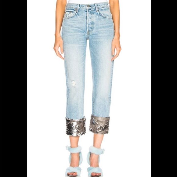 GRLFRND sequin Helena high rise jeans - Picture 6 of 6